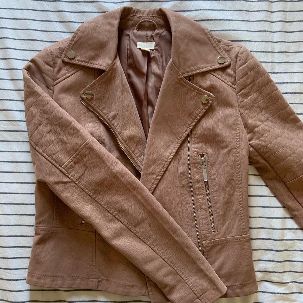 Suede/leather jacket